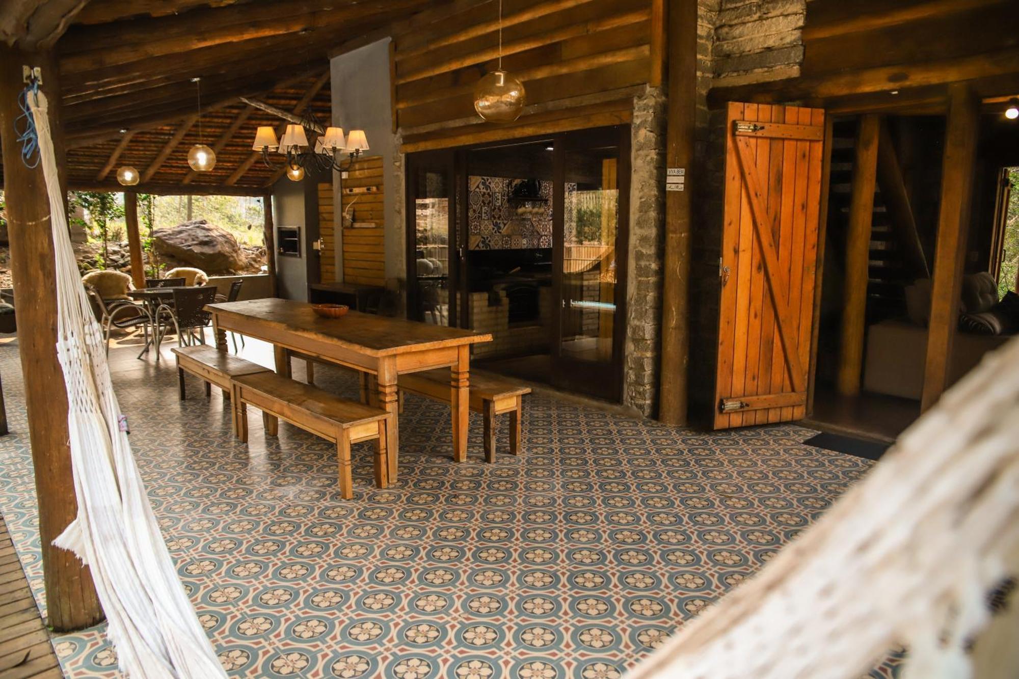 Timbe do Sul Chale Casa De Pedra, Vivenda Serra Velha, Chales De Montanha מראה חיצוני תמונה