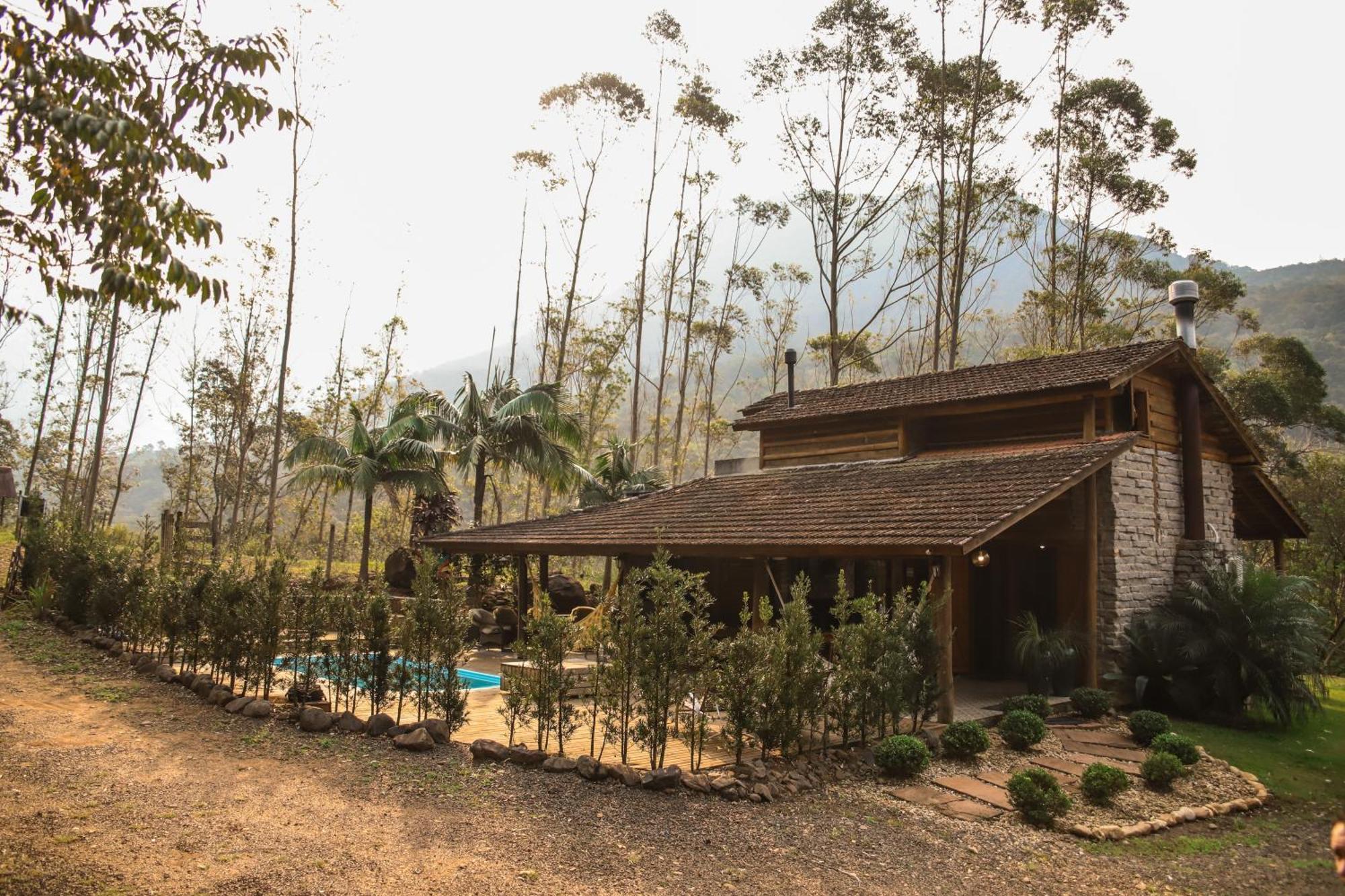 Timbe do Sul Chale Casa De Pedra, Vivenda Serra Velha, Chales De Montanha מראה חיצוני תמונה