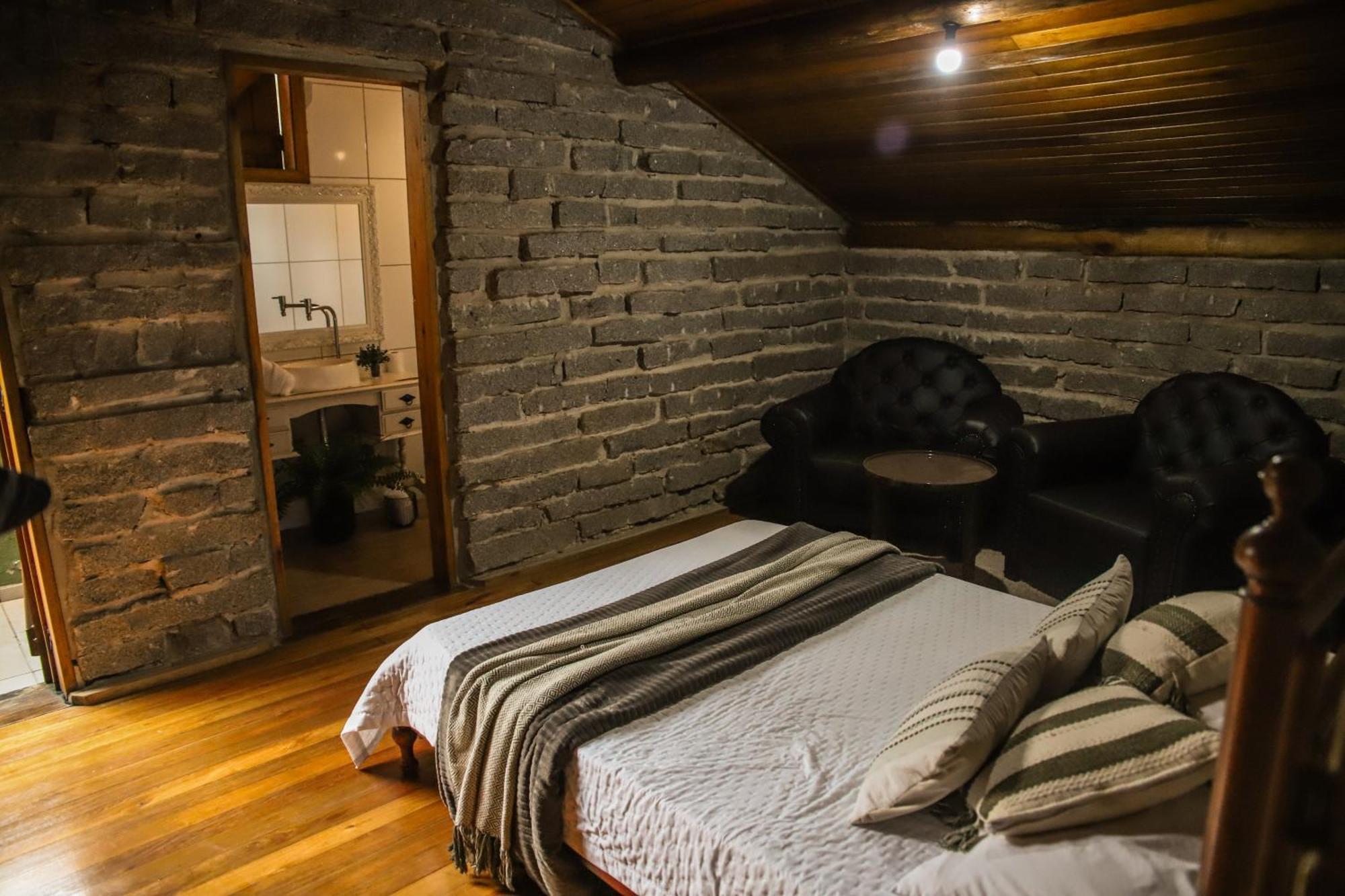 Timbe do Sul Chale Casa De Pedra, Vivenda Serra Velha, Chales De Montanha מראה חיצוני תמונה